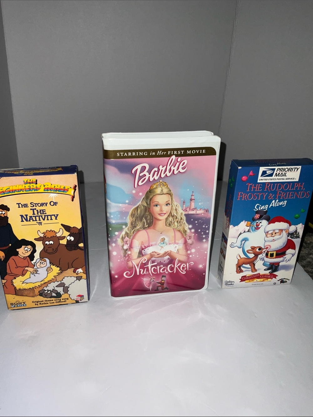 Christmas Holiday Set of 3 Vintage VHS Movies/Stories